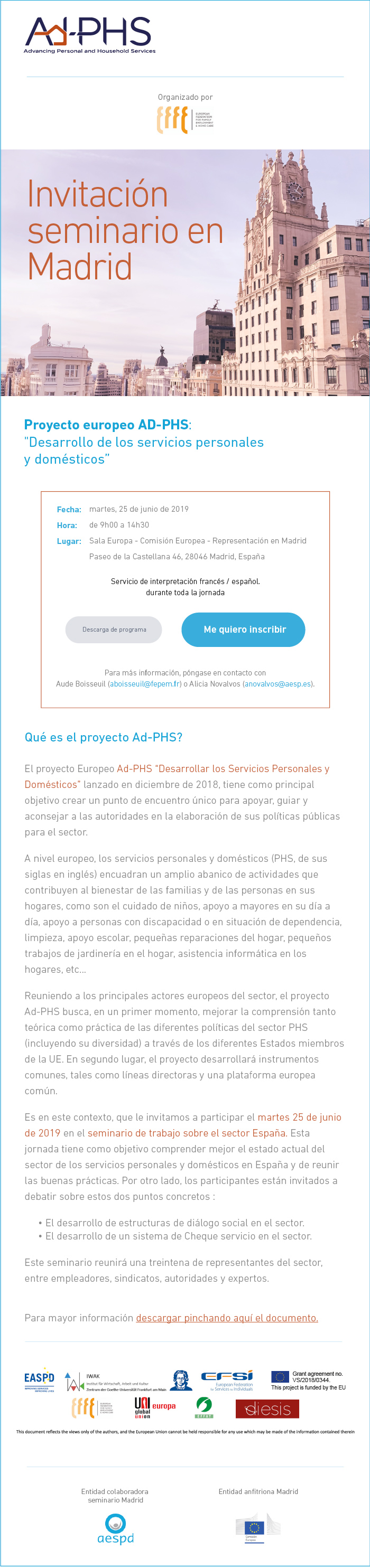 Invitación AESP